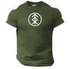 Home Protection Sign T Shirt Gym Clothing Vikings Bodybuilding Workout Mma Top