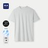 HLA Men's Wrinkle-Free Silicone Patch Short Sleeve T-Shirt