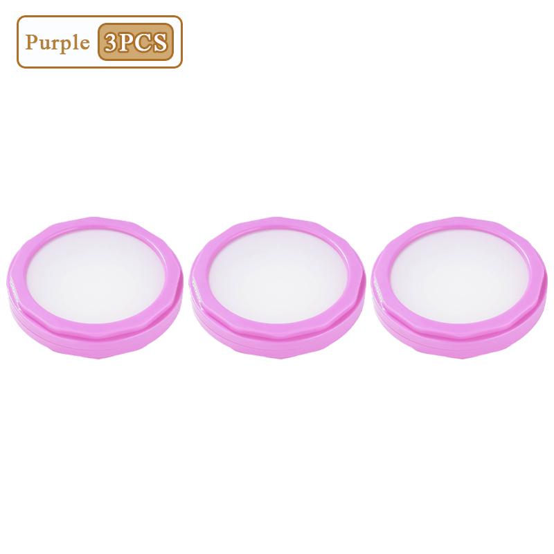 1-10PCS Silicone Food Storage Container Double Sided Lid Mini Fridge Organizer for Fruits Vegetables Fresh Keeping Kitchen Box