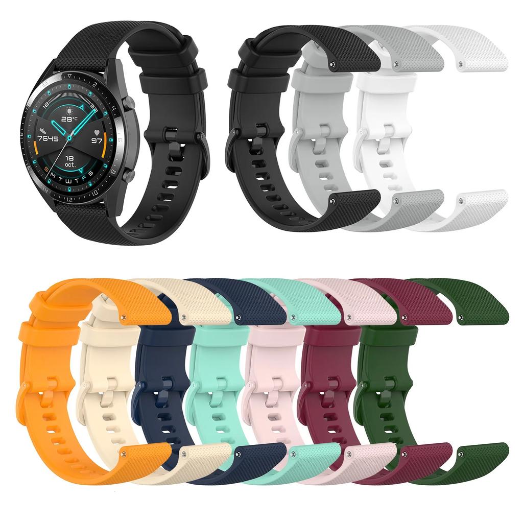 Sports Silicone 20mm 22mm Watch Strap For Garmin Venu 3 Band Forerunner 265 255 Music Vivoactive 4 For Garmin Venu Sq 2 Bracelet