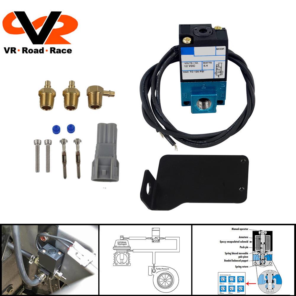 Turbocharger Control Solenoid Valve with Bracket for 08+ WRX, Legacy, Forester