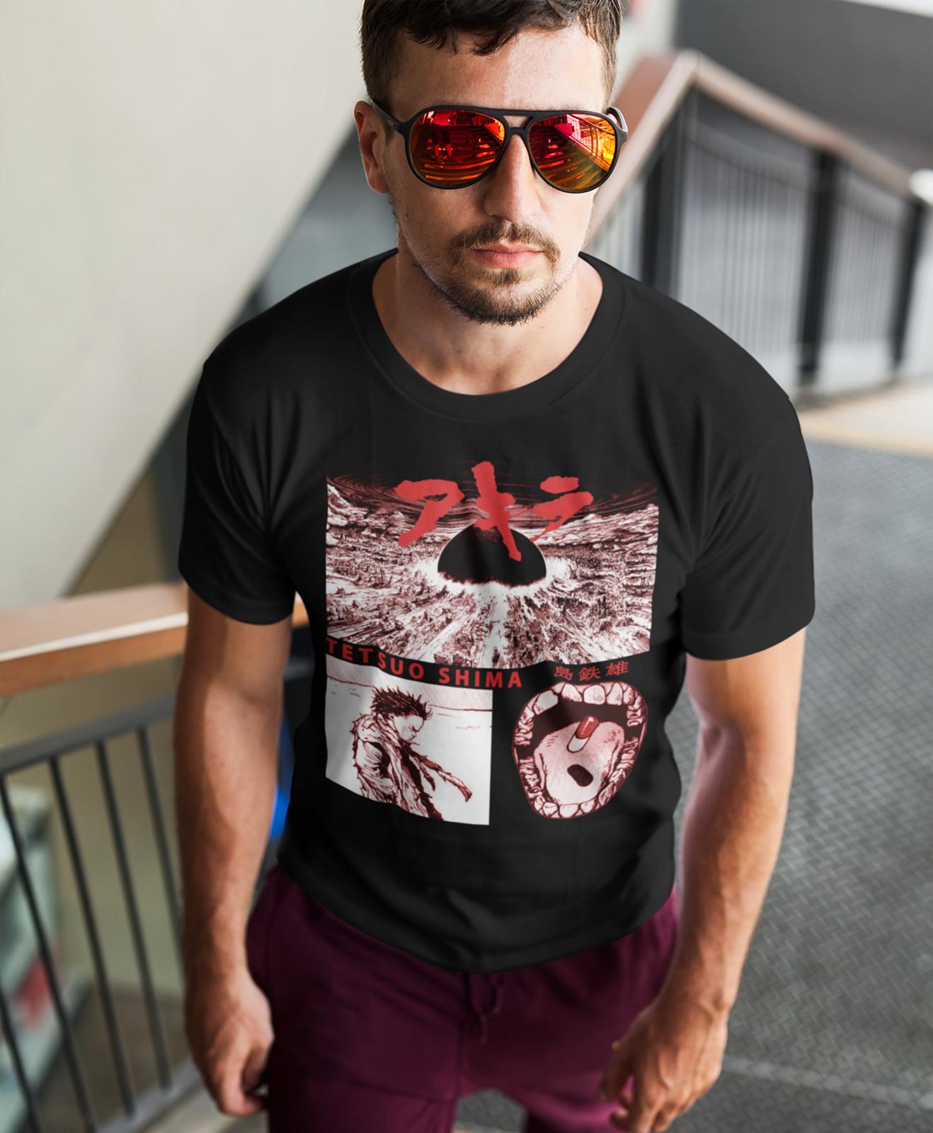 

Tetsuo Shima Akira unisex T-Shirt Mens Womens Tees Top,Anime,Japanimation,samurai,ninja,japan,kaneda L