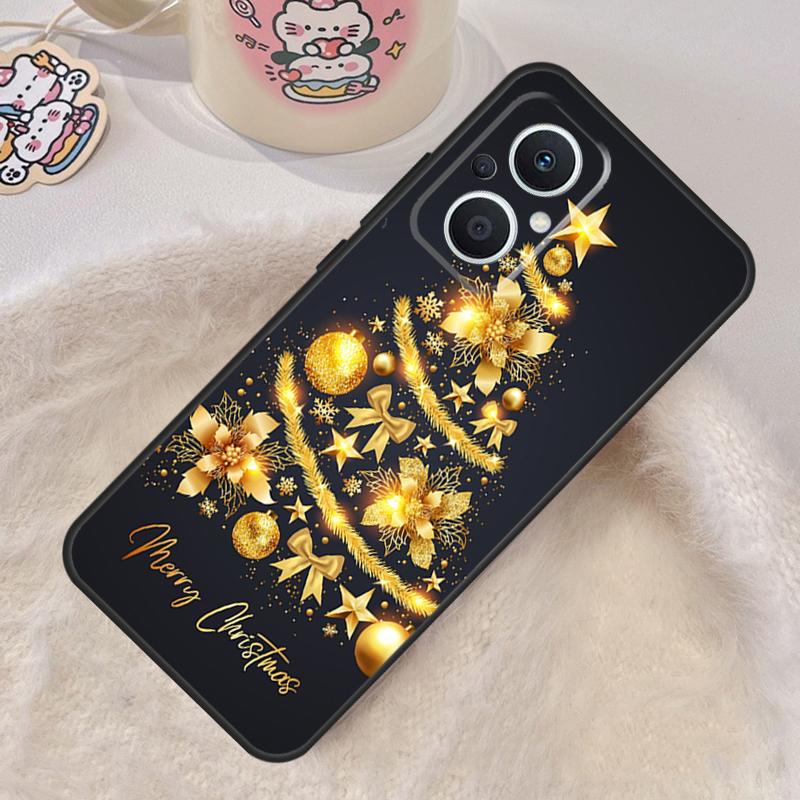 Merry Christmas Tree Case For OPPO Reno 5 Lite 4 6 7 8 10 Pro 8T 4Z 5Z OPPO Find X3 Lite X2 Neo X5 X6 Pro Cover