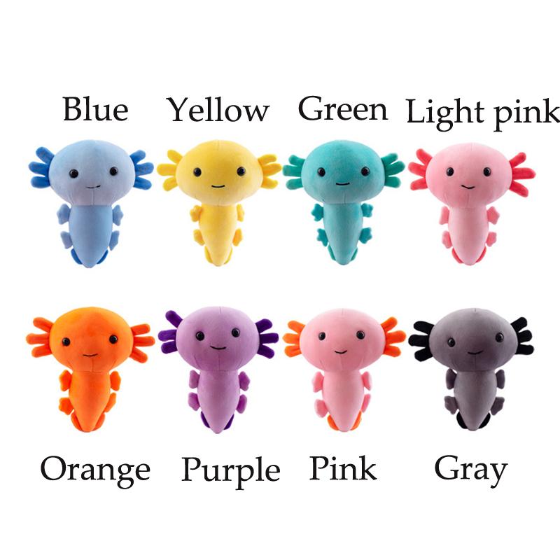 20cm Rare Plush Doll Axolotl Soft Plushie Kids Stuffed Toys Birthday Xmas Gift