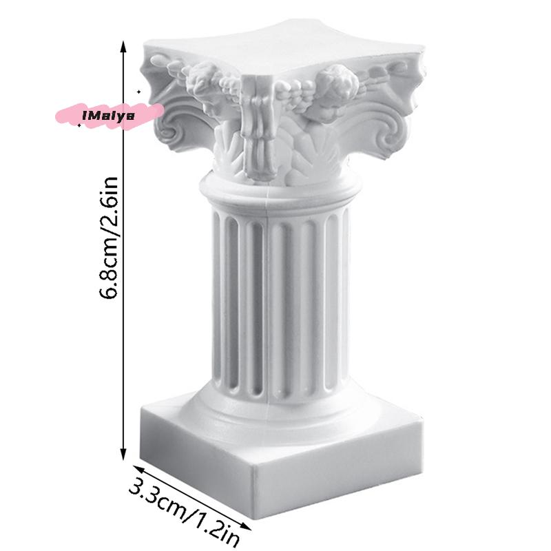 M-Greek Column Resin Statue Roman Pillars Table Decorations European Centerpiece Roman Column Greek Pillar Sculpture