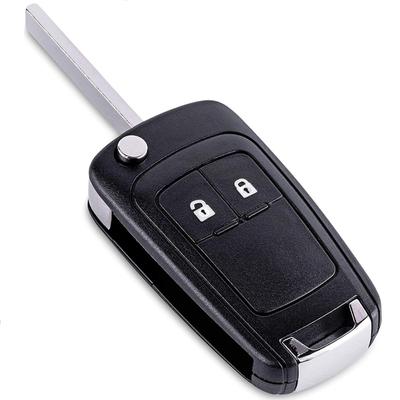 2 Button Car Key  Case Compatible For Opel Remote Control Shell Wear-resistant Replacement