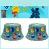 Sesame Street Fisherman Hat For Men And Women Double-sided And Breathable