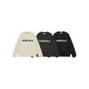 Suéter de Tricô Oversized Unissex com Trança Streetwear Casual Pulôver Adolescentes Jovens Adultos