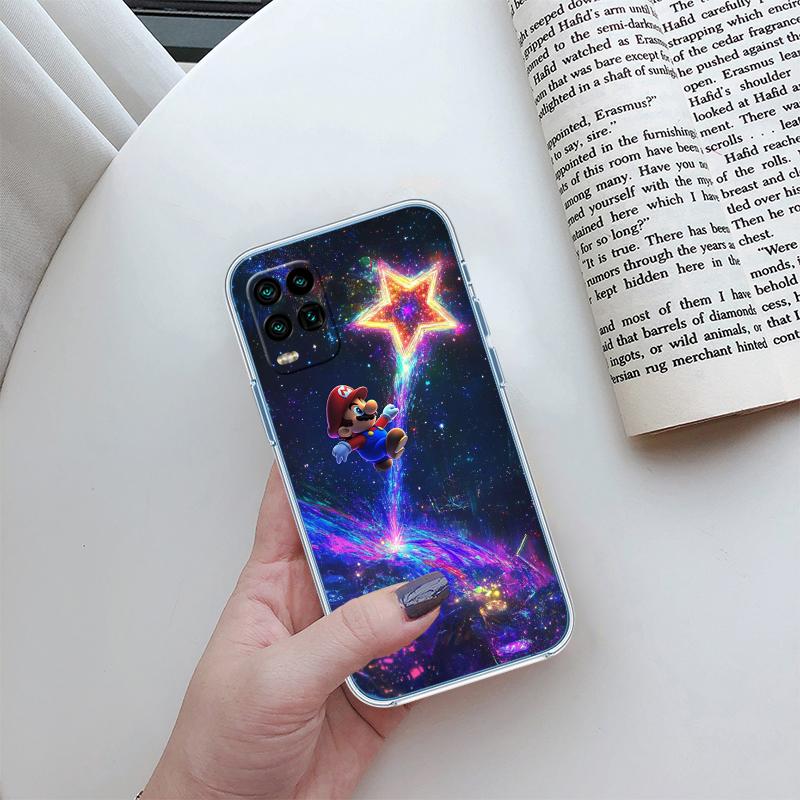M-Marios Transparent Phone Case for Motorola Moto Edge 20 30 40 50 S30 Fusion Ultra Pro Neo Lite + G200 G23