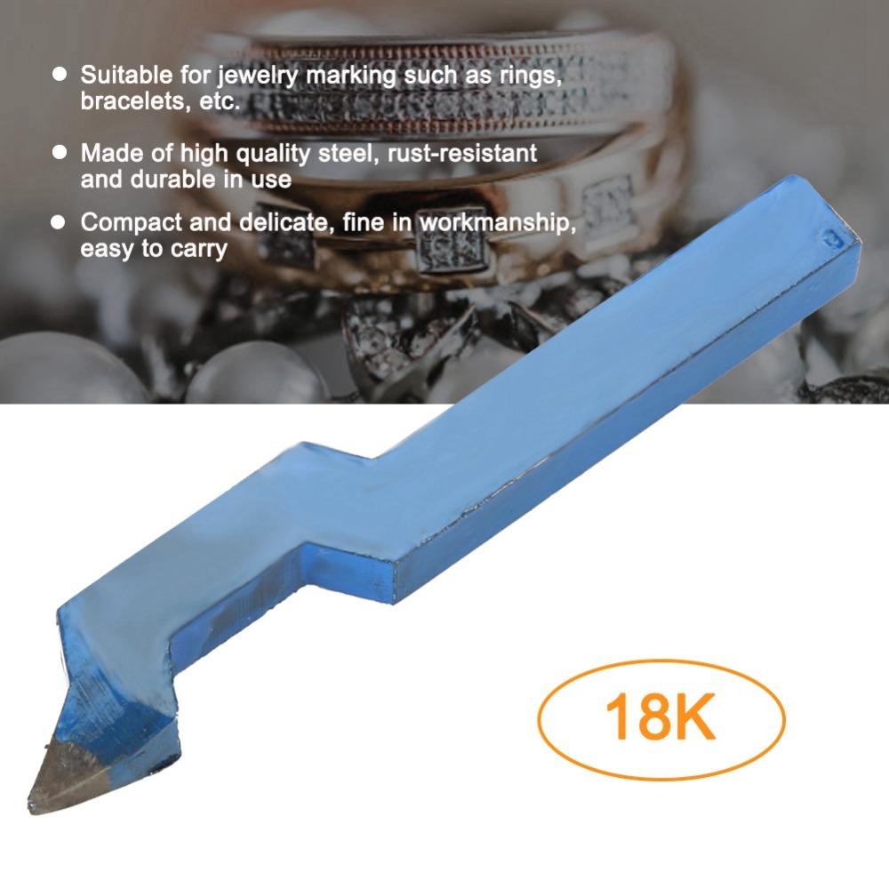 Different Needs Steel Punch Stamp Steel Material Stamping Tool Jewelry Punch Stamp Ring Marking