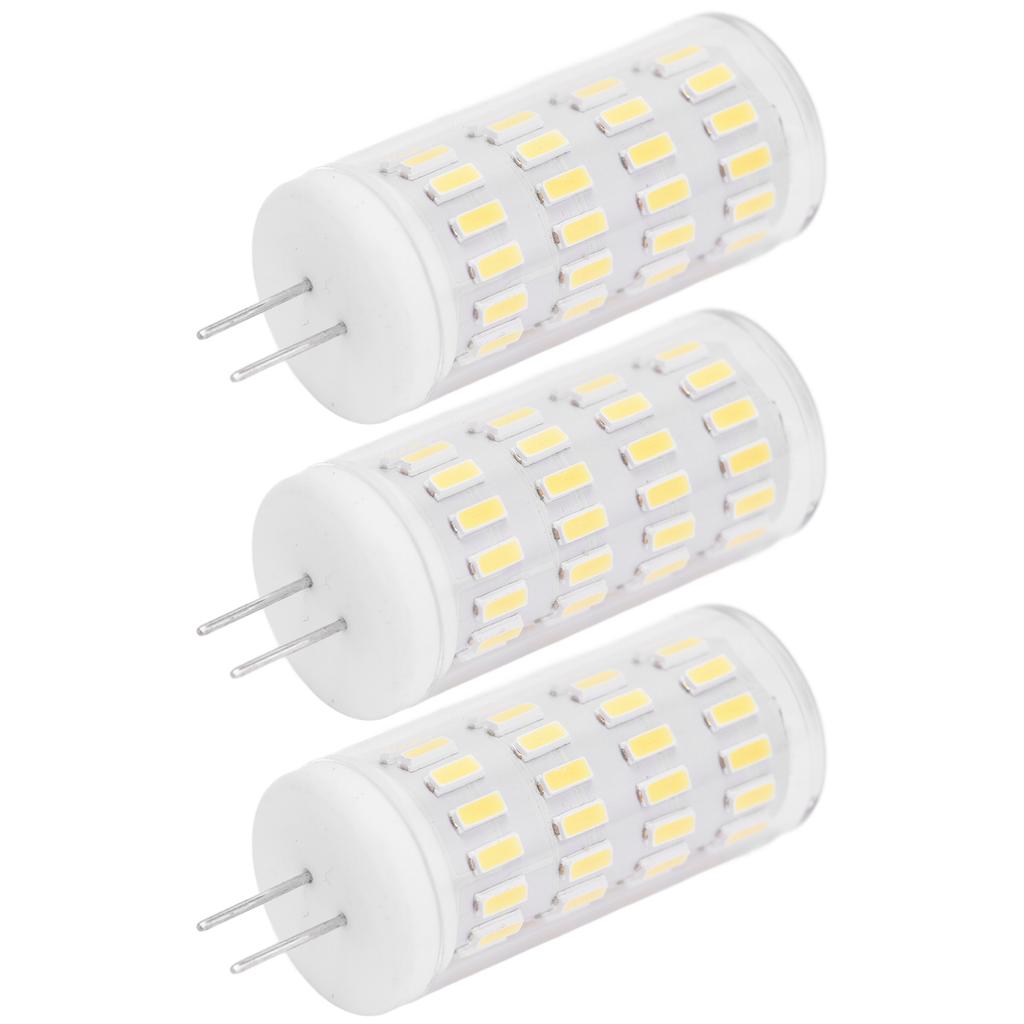 3PCS G4 LED Bulb 5W T3 JC Type Double Pin Base AC DC12‑24V Dimmable Outdoor Landscape BulbWhite Light
