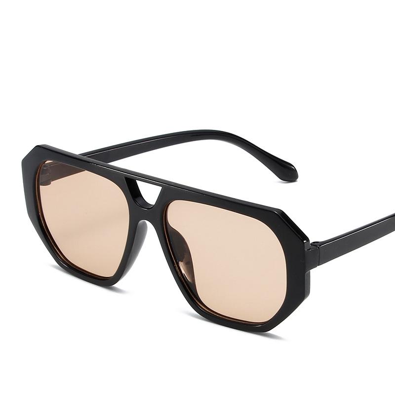 New Vintage Square Sunglasses Women Men PC Frame Retro Shades Fashion Sun Glasses Female Special Shaped Oculos De Sol for Male