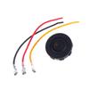 High Performance 16A 12V DC Round LED Rocker Switch for Car Truck Boat Applications