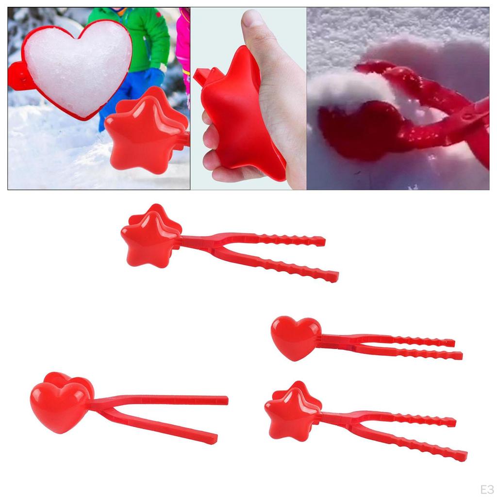 Clip ball Snow Clamps /Star Shaped for Winter Outdoor Children Kids Adults