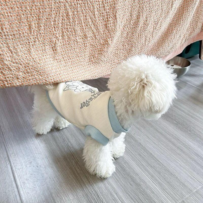 Summer Pet Puppy Dog Clothes Thin Schnauzer Maltese Pomeranian Teddy Bear Small Dog Anti-hair Loss