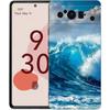 Blue Sea Ocean Waves Phone Case For Google Pixel 9 8 9A 8A 7 7A 6 Pro XL 6A 5G Black Soft Back Luxury TPU Cover