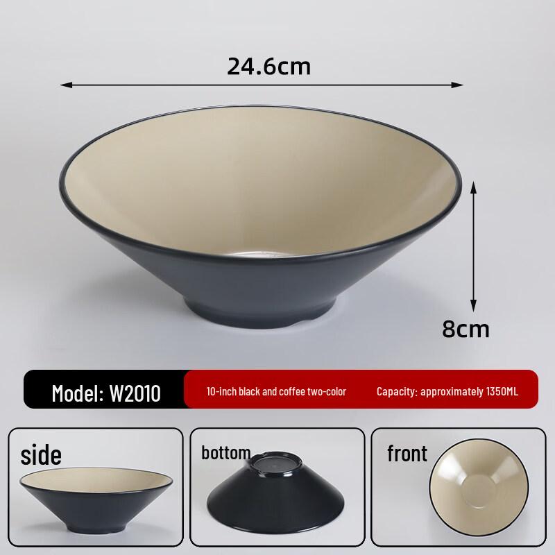 

Commercial A5 Melamine Douli Serving Bowl