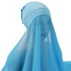 Muslim Women Bonnet + Chiffon Shawl Instant Under scarf Cap Islam Inner Scarf Headband Stretch Hijab Cover Headwrap Turbante