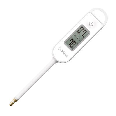 Dretec Salzkonzentration Salz Salz Salzmessung Reduzierte Würze Gesundes Essen Weißes Messgerät, Thermometer, Messgerät, Messgerät, Gerät, 0,1%-Schritte,