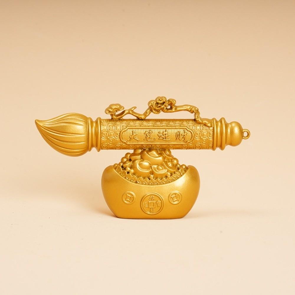 Yuanbao Element Välstånd Skrivbordsdekoration Zink Zinklegeringsmaterial Yuanbao Drakhantverk Hemdekoration
