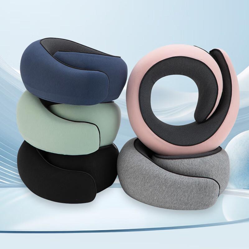 Portable Memory Foam U-shaped Neck Pillow