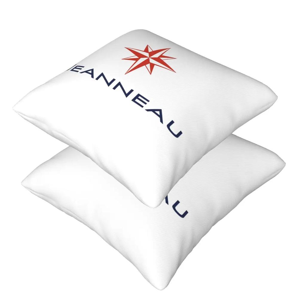 Jeanneau Yachts 2 Pcs Square Pillowcase Pillow Cover Cushion Decor Comfort Throw Pillow For Home Sofa