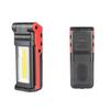 USB Rechargeable Folding LED Work Light - Rotating COB Flashlight for Car Repair and Inspection