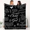 1pc Christian Bible Verse Blanket Ephesians 4: 32 1 Corinthians 13: 4-8 2 Timothy 3: 16-17 Christ Religious Faith Gift Soft Flanne