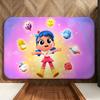 Cartoon T-True Floor Mat Soft Flannel Floor Mat  Suitable for Entryways, Living Rooms, Bedrooms, and Bathrooms