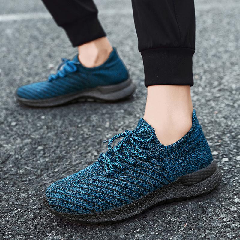 модная Осень Высококачественная Мужская Спортивная Обувь Толстая Подошва Уличные — фото 7