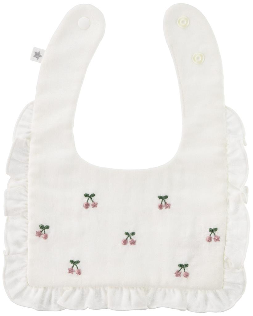 Ficelle Baby One Size [Dimowa] Bib, Off-White,