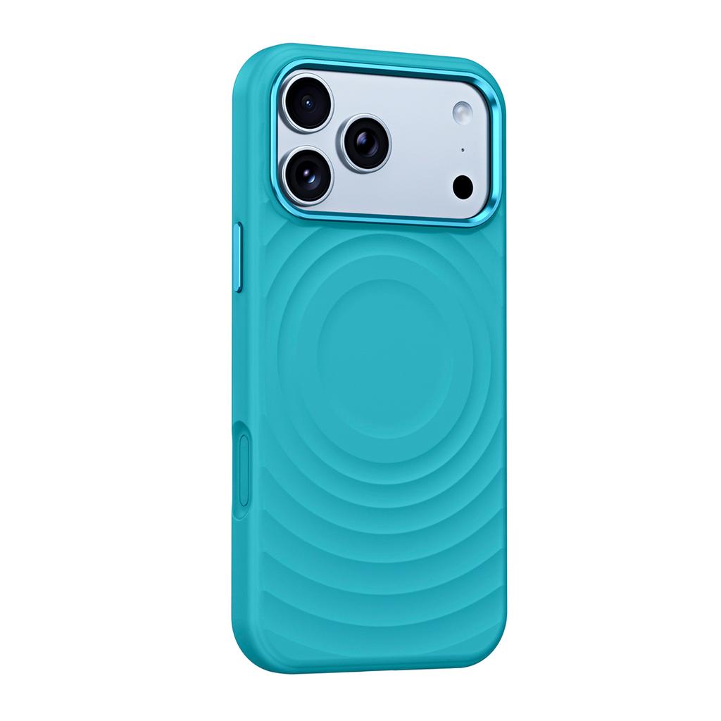 Für iPhone 18 Pro Max Hülle Mode Flüssigsilikon Hautfreundlich Magnetisch Schutz-Rückseite Für 18 Pro Handyhülle Funda