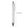 10Pcs Heat Transfer Pen Retractable Ballpoint Pen Smooth Writing Blank Sublimation Pen for Full Printing Ballpoint Pen