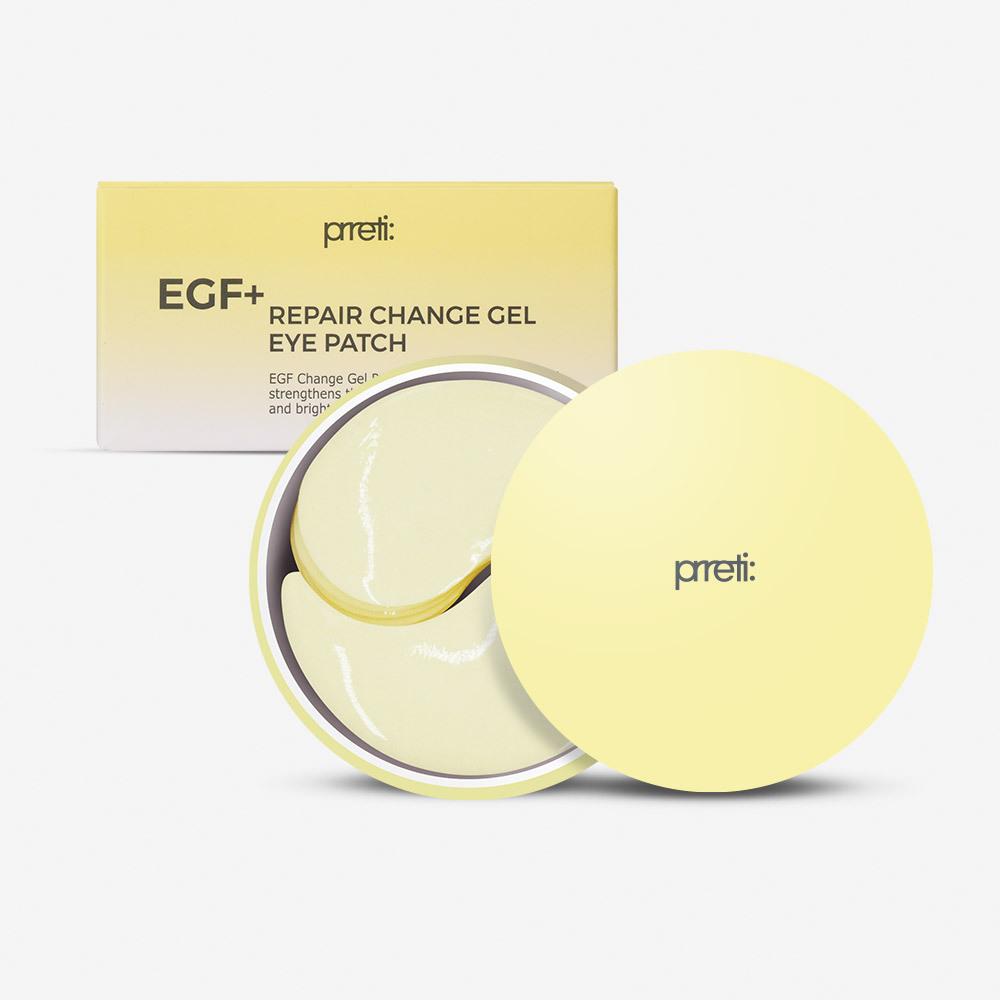 

Гелевые патчи для глаз Pretti EGF+Repair Change 60 шт.