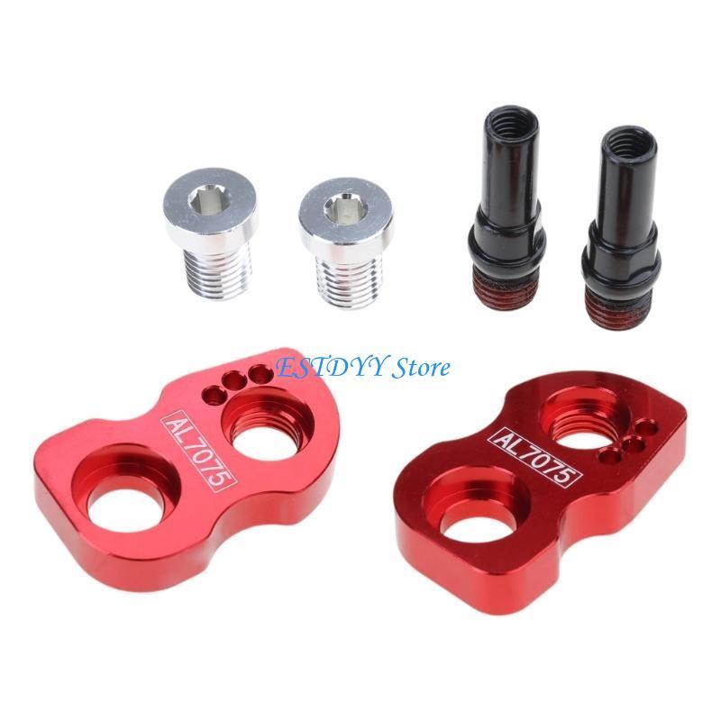 G6DE V Brake Post Extension Mounts Universal V Brake Extension block Brake Extension Seats set for Bike Wheel Size Upgrades