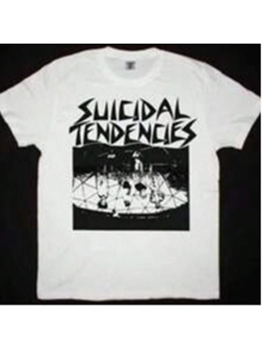 

Suicidal Tendencies 1983 Новая белая футболка L чёрный