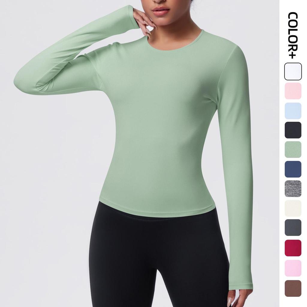 Women's Quick-Dry Slim Fit Personalized Sports T-Shirt for Yoga and Running