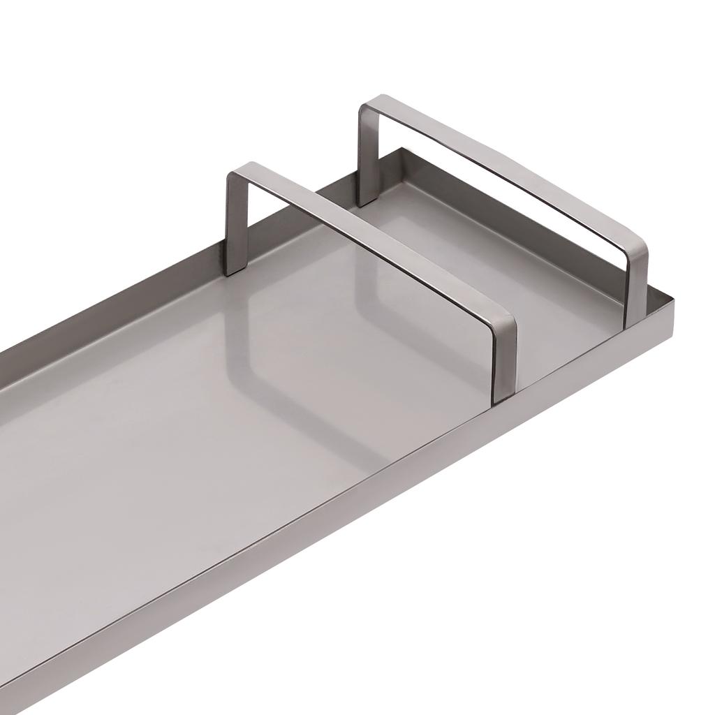 1 Pair 28"*8" Concrete Knee Slider Boards, Stainless Steel Kneeling Boards, Concrete Slab Sliding Tools