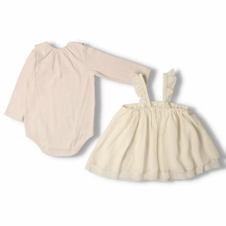 [Children's Clothing] Kid's Zoo (Kids Zoo) Bodyall and One Piece Set 70cm-90cm W60703