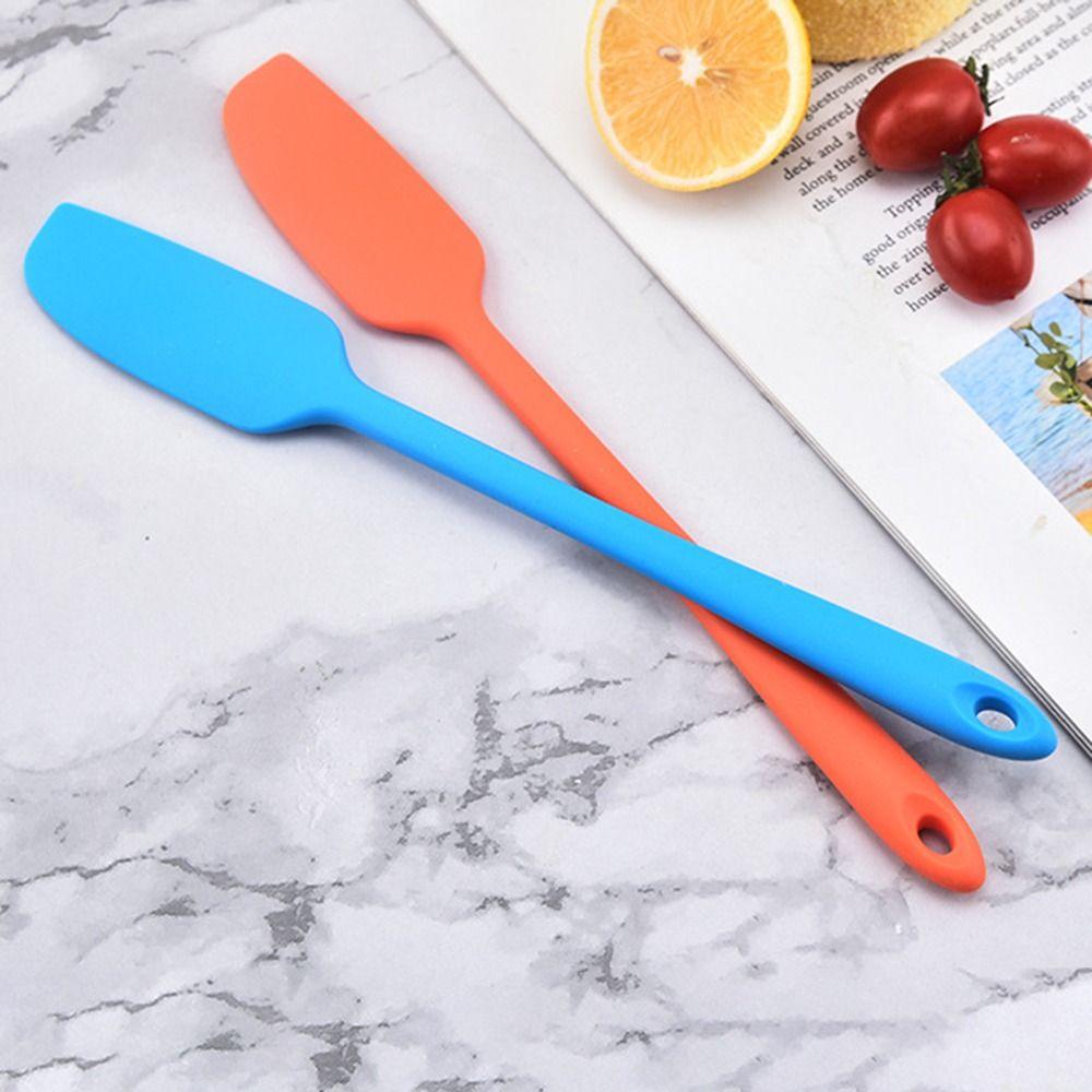 Integrated Baking Scraper Silicone Cream Spatula New Jam Spatula  Kitchen Baking Tool