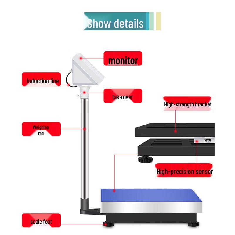 Yingheng Commercial Rechargeable Electronic Platform Scale