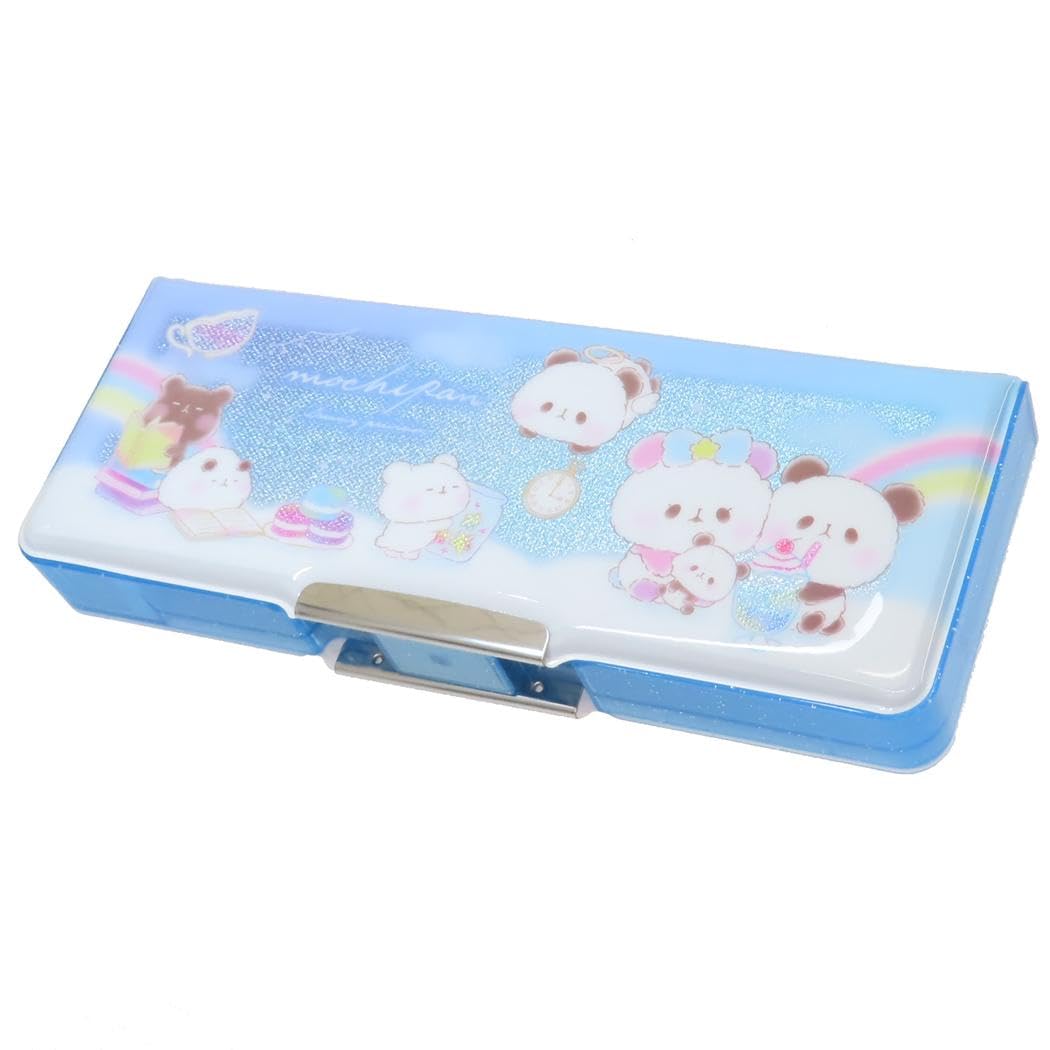 Mochimochi Panda Compact Pencil Student [Pencil Case] Double-Sided Case/New