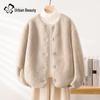 Women's Winter Fleece Lined Cardigan Jacket