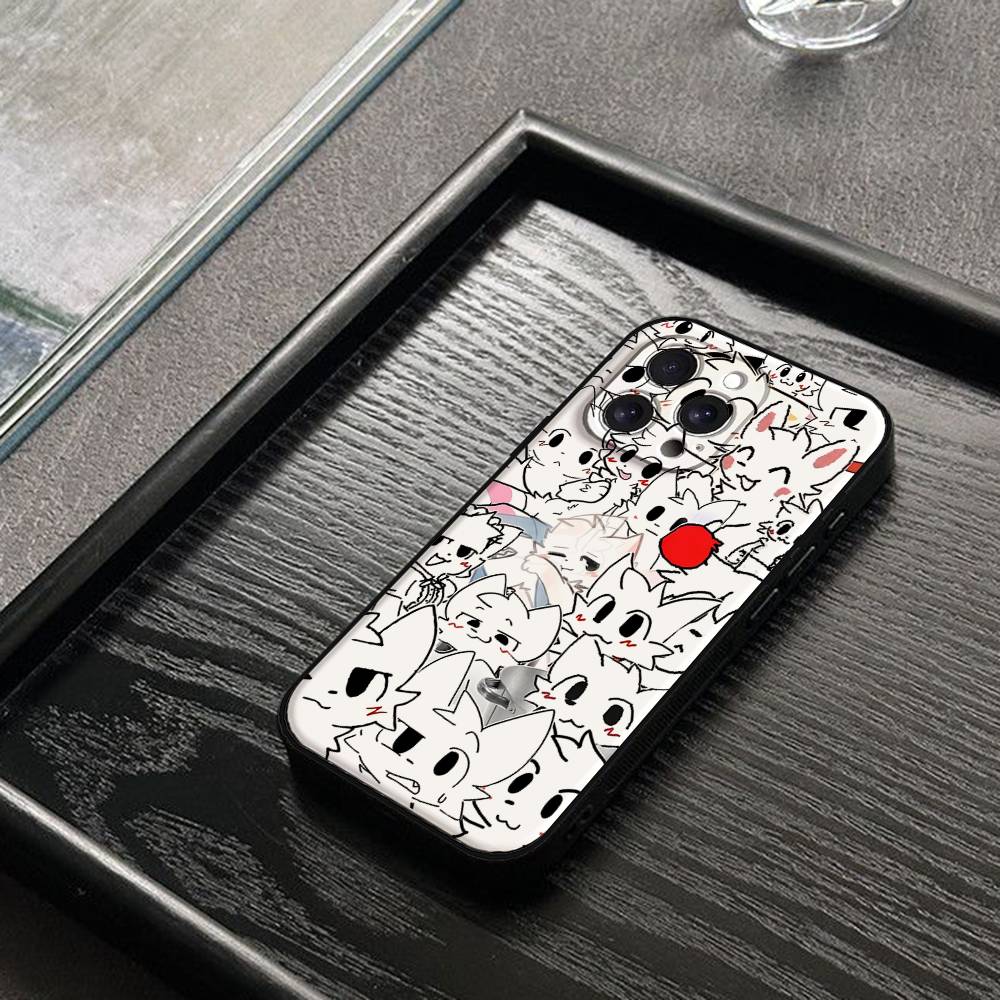 Boykisser Fundas Black Phone Case That Fits For IPhone 17,16,15,11,13,14 Pro Max,Plus,X,Xr,Xs Max,13Mini
