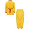 Unisex Kung Fu Performance Set für Kinder: Authentisches Chinesisches Kampfsport-Anzug mit Drachen-Design für Wettkampf & Show