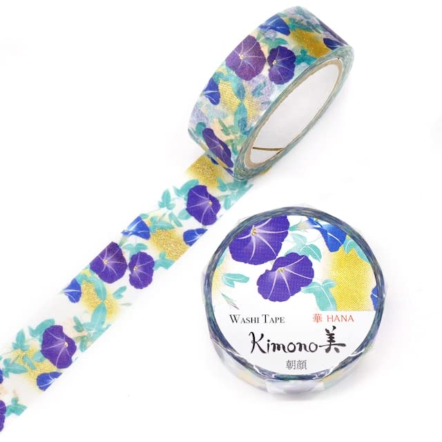 Kamiiso Kimono Beauty Masking Morning 15mm x Tape, Glory, 7m, GR-1067