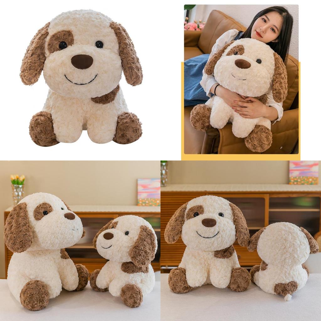 Adorable Spotty Puppy Plush Toy For Kids Gift And Bedroom Decor With Soft Pp Cotton Filling