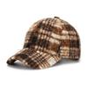 Print Baseball Hats Sunshade Retro Warm Autumn and Winter Unisex Peaked Caps Versatile Hardtop Fashion Casual