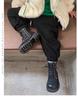 2025 Autumn/Winter Kids' Soft Sole Ankle Boots: Boys & Girls Plus Velvet Yellow Martin Boots