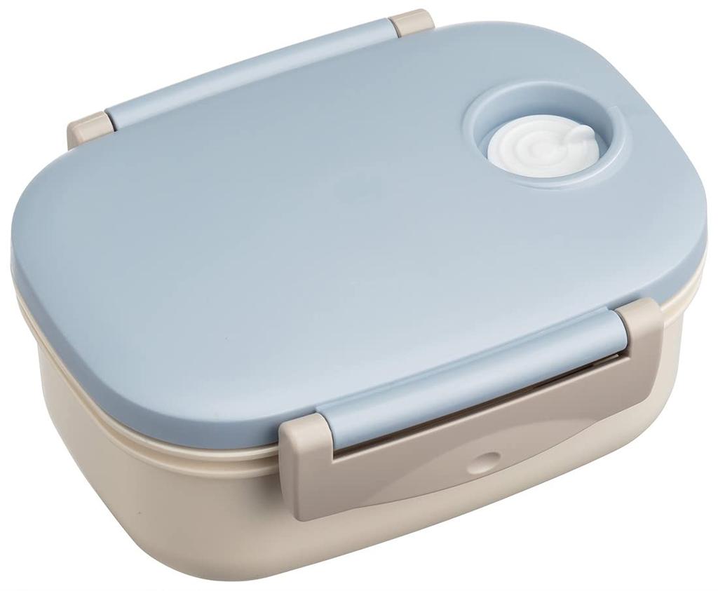 Skater Vacuum Storage Container, Size S (Lunch Box), Sealable Container, Blue, Made In Japan, 450ml, MPP3N-A